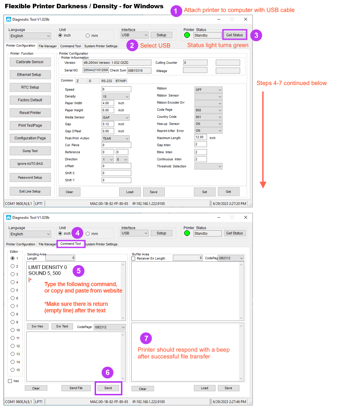 FAQ Unlock Density Diagnostic Tool Windows manualcommand