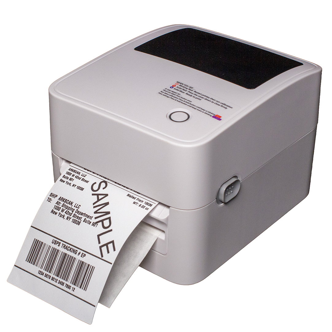 Strøm Få Byg op 2054K (USB + Bluetooth + Auto-Peel) Shipping Label Printer - ARKSCAN, LLC