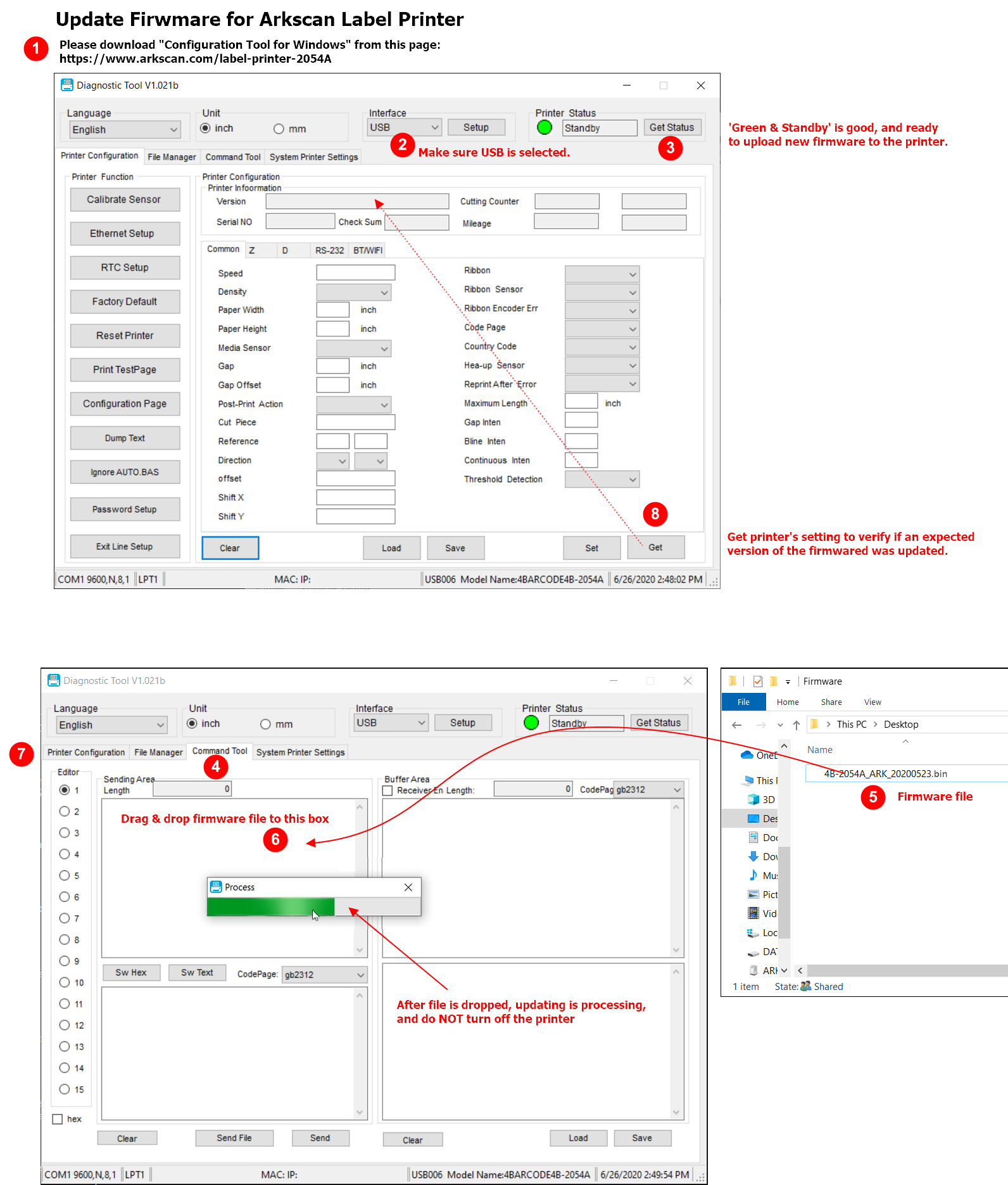 firmware update steps