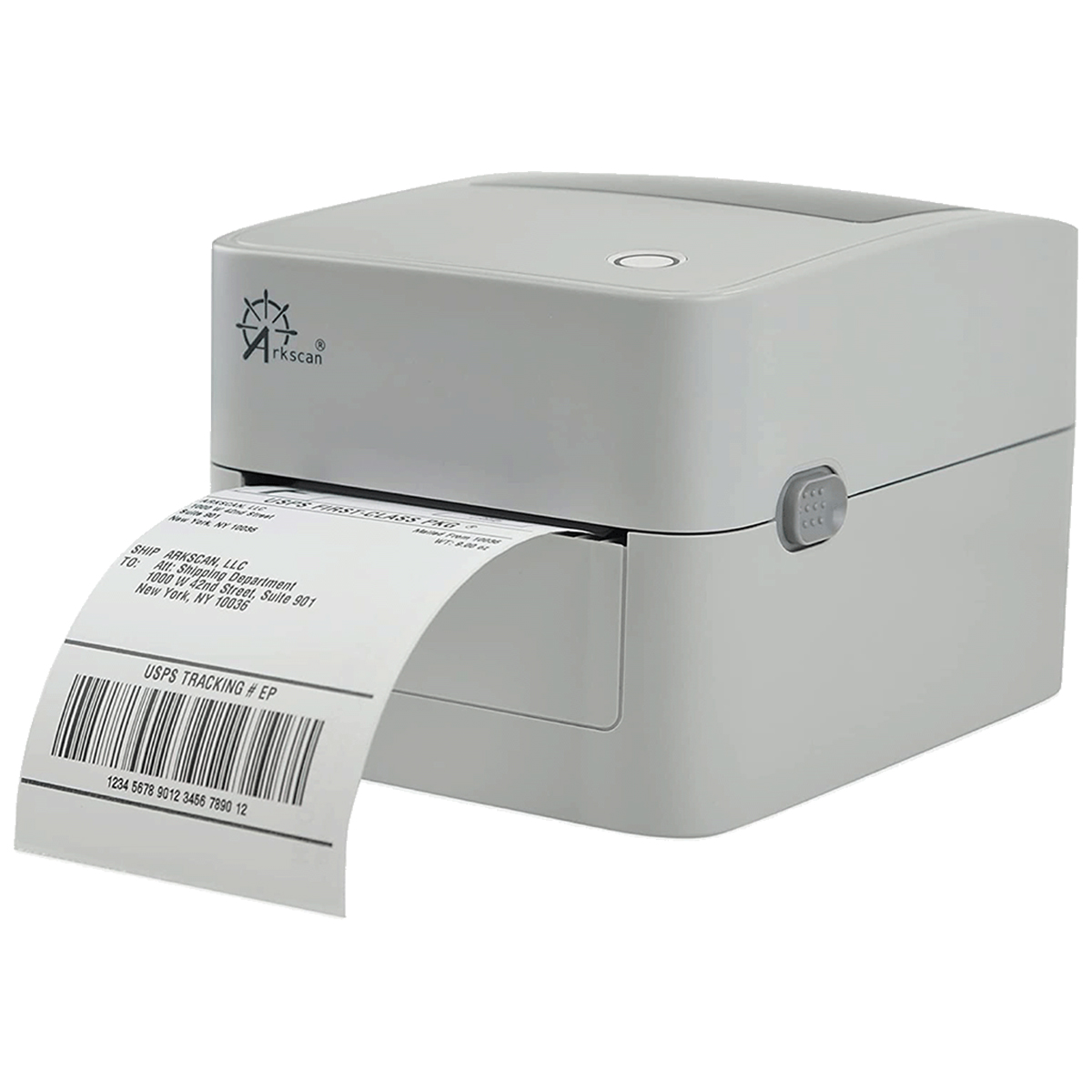 White Direct Thermal Zebra LP2844 Zp-450 Zp-500 Zp-505 & Zebra Compatible Printers for Arkscan 2054A Arkscan SL450 4x6 Shipping Label in 4 Rolls 450 Pages per roll 
