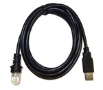 Arkscan Ecom Series USB Cable for Motorola Symbol Barcode Scanner CBA-U01-S07ZAR 2M // 6FT Flatted